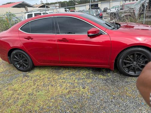 Red 2020 Acura TLX Base