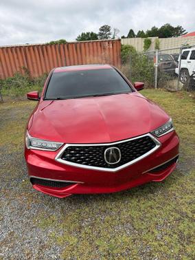 Red 2020 Acura TLX Base