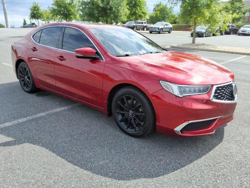 Red 2020 Acura TLX Base