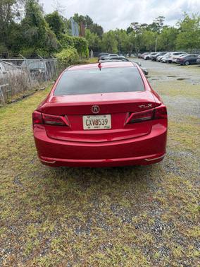 Red 2020 Acura TLX Base