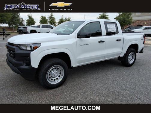 Summit White 2026 Chevrolet Colorado WT
