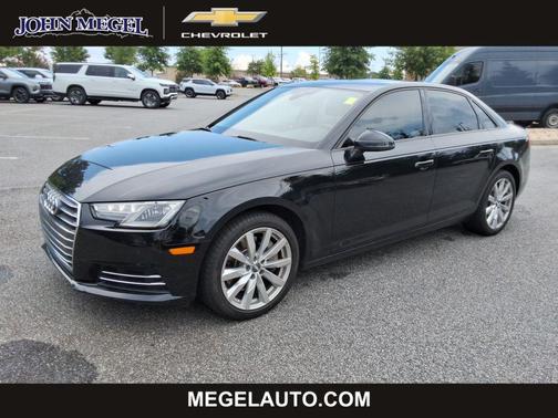 Black 2017 Audi A4 2.0T Premium