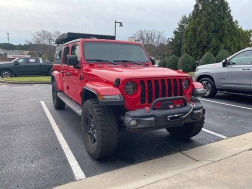 Firecracker Red Clearcoat 2021 Jeep Gladiator Sport S