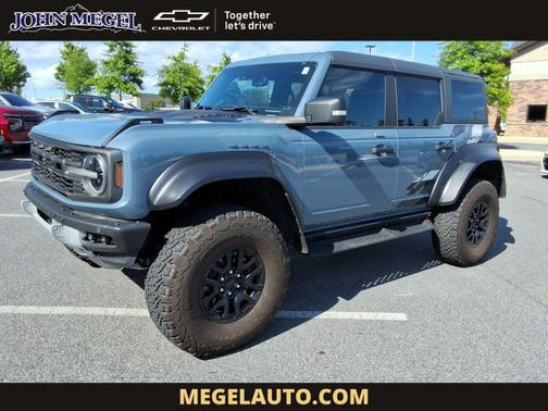 Azure Gray Metallic Tri-Coat 2023 Ford Bronco Raptor