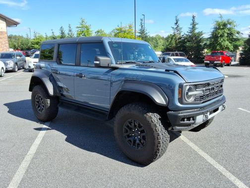 Azure Gray Metallic Tri-Coat 2023 Ford Bronco Raptor