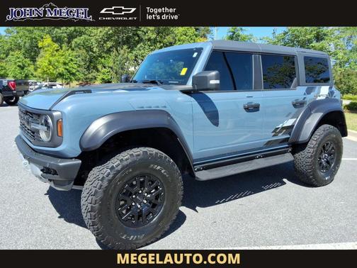 Azure Gray Metallic Tri-Coat 2023 Ford Bronco Raptor