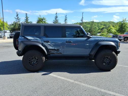 Azure Gray Metallic Tri-Coat 2023 Ford Bronco Raptor