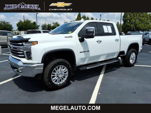 Summit White 2021 Chevrolet Silverado 3500 High Country
