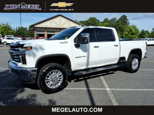 Summit White 2021 Chevrolet Silverado 3500 High Country