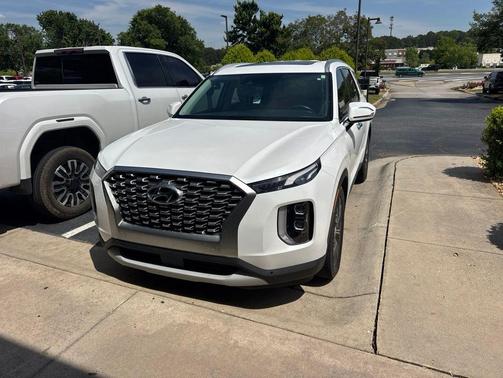 Hyper White 2021 Hyundai PALISADE SEL
