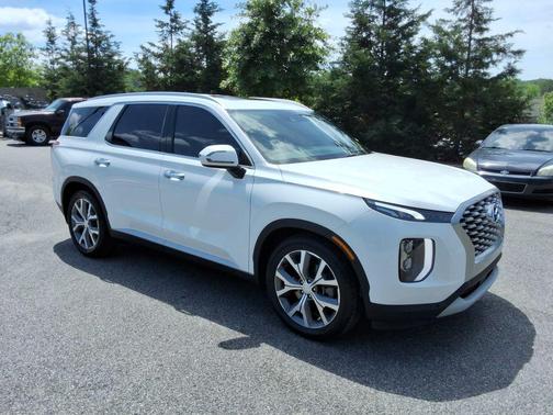 Hyper White 2021 Hyundai PALISADE SEL