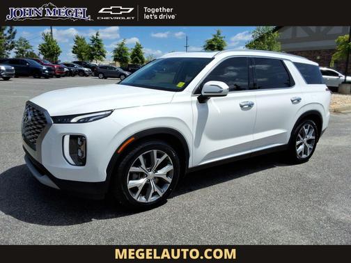 Hyper White 2021 Hyundai PALISADE SEL