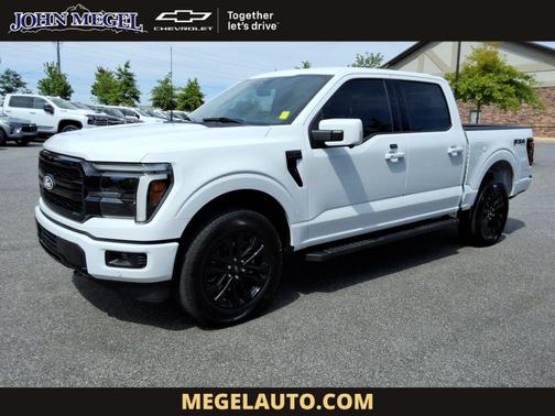 Oxford White 2025 Ford F-150 Lariat