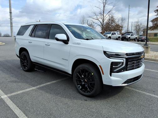 Polar White Tricoat 2026 Chevrolet Tahoe High Country