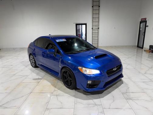 Blue 2016 Subaru WRX Premium