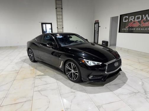 Midnight Black 2017 INFINITI Q60 3.0T Premium