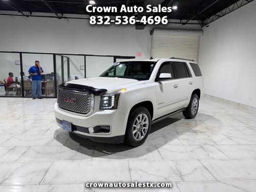 White 2015 GMC Yukon Denali