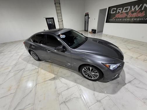 Graphite Shadow 2019 INFINITI Q50 3.0t LUXE