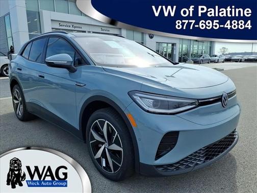 arctic blue metallic 2026 Volkswagen ID.4 AWD Pro S