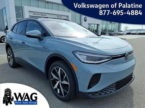 arctic blue metallic 2026 Volkswagen ID.4 AWD Pro S