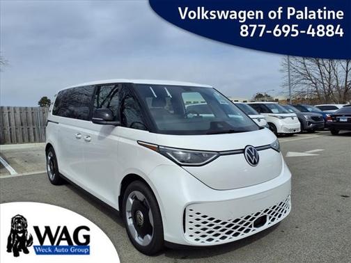 Candy White 2025 Volkswagen ID. Buzz PRO S RWD