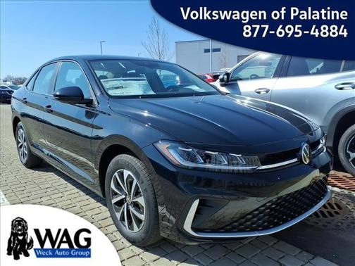 Deep Black Pearl 2026 Volkswagen Jetta 1.4T S