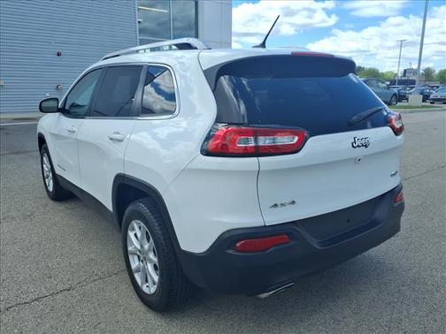 Bright White Clearcoat 2015 Jeep Cherokee Latitude