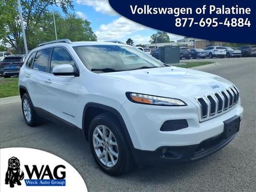 Bright White Clearcoat 2015 Jeep Cherokee Latitude