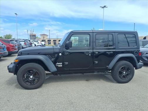 Black Clearcoat 2018 Jeep Wrangler Unlimited Sport