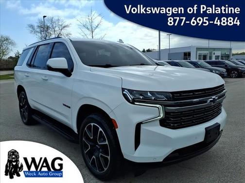 Summit White 2022 Chevrolet Tahoe 4WD RST