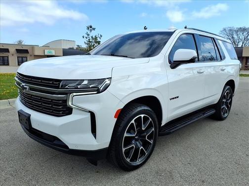 Summit White 2022 Chevrolet Tahoe 4WD RST