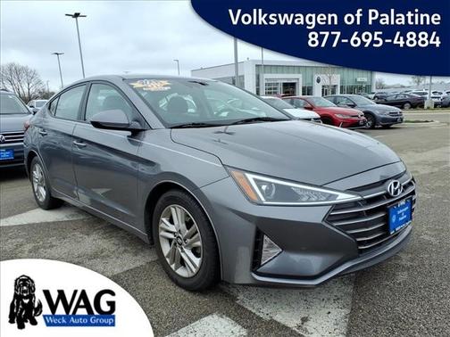 Machine Gray 2020 Hyundai ELANTRA SEL