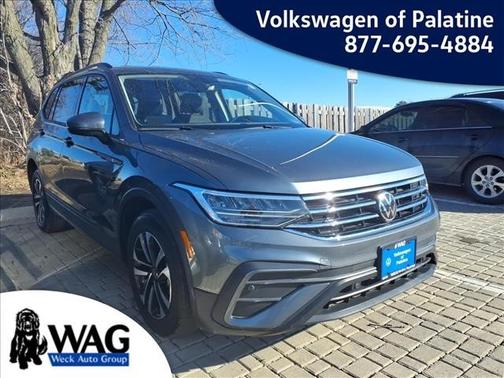 Platinum Gray Metallic 2023 Volkswagen Tiguan 2.0T S