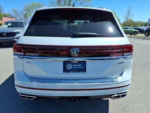 Opal White Pearl 2024 Volkswagen Atlas 2.0T SEL Premium R-Line 4MOTION