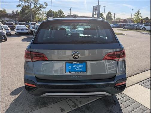 Platinum Gray Metallic 2024 Volkswagen Taos 1.5T S