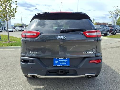 Brilliant Black Crystal Pearlcoat 2014 Jeep Cherokee Limited
