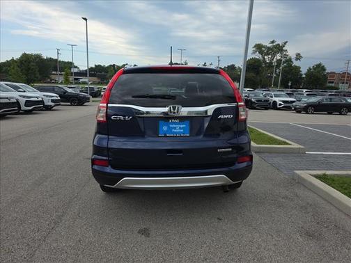 Blue 2015 Honda CR-V Touring