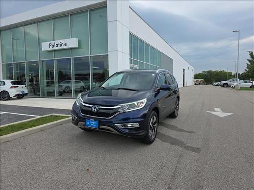 Blue 2015 Honda CR-V Touring