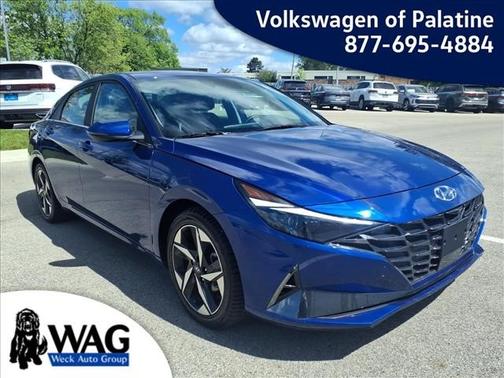 Intense Blue 2023 Hyundai ELANTRA HEV Limited