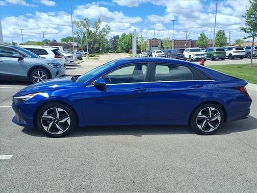 Intense Blue 2023 Hyundai ELANTRA HEV Limited