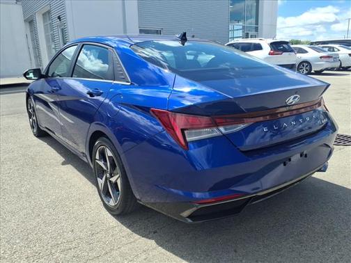 Intense Blue 2023 Hyundai ELANTRA HEV Limited