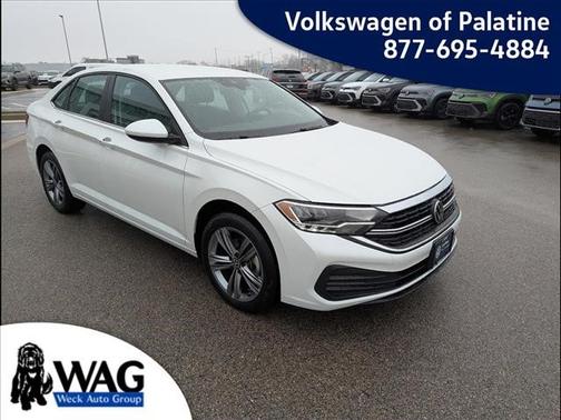 Opal White Pearl Effect 2023 Volkswagen Jetta 1.5T SE