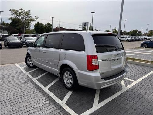Bright Silver Metallic Clearcoat 2012 Chrysler Town & Country Touring