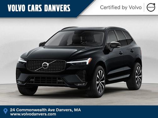 Onyx Black Metallic 2024 Volvo XC60 B5 Plus Dark Theme
