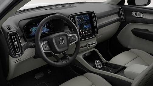 Crystal White 2026 Volvo XC40 B5 Plus