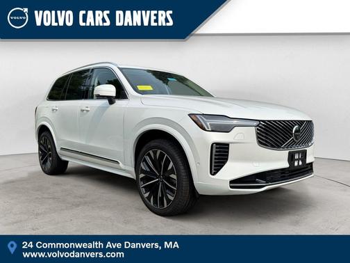 Crystal White 2026 Volvo XC90 Plug-In Hybrid T8 Ultra 7-Seater