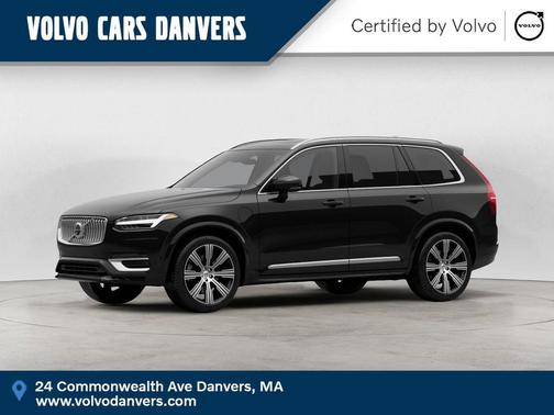 Onyx Black Metallic 2025 Volvo XC90 Plug-In Hybrid T8 Plus 7-Seater