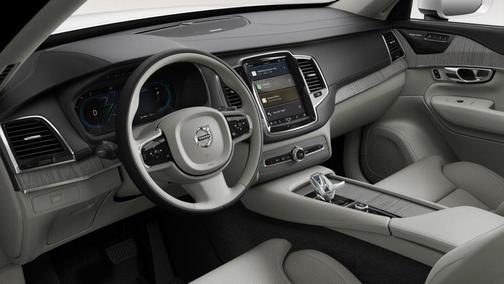 Crystal White Metallic 2025 Volvo XC90 B6 Ultra