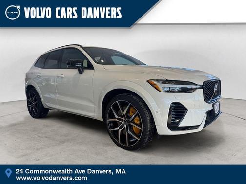 Crystal White 2026 Volvo XC60 Plug-In Hybrid T8 Polestar Engineered
