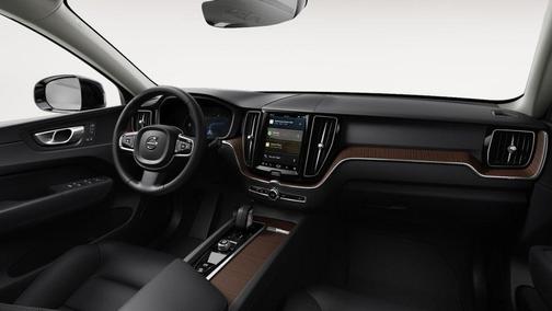 Thunder Gray Metallic 2024 Volvo XC60 B5 Plus Dark Theme